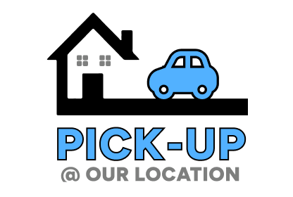 Pick up at our location