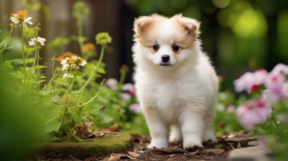 Cute Pomachon Designer Pup