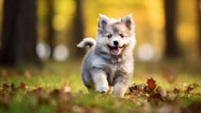 Playful Mini Pomskydoodle Mix Pup