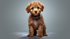 Cute Poodle Pup