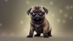 Cute Pug Purebred Pup