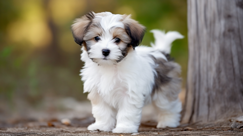 Cute Havachon Pup