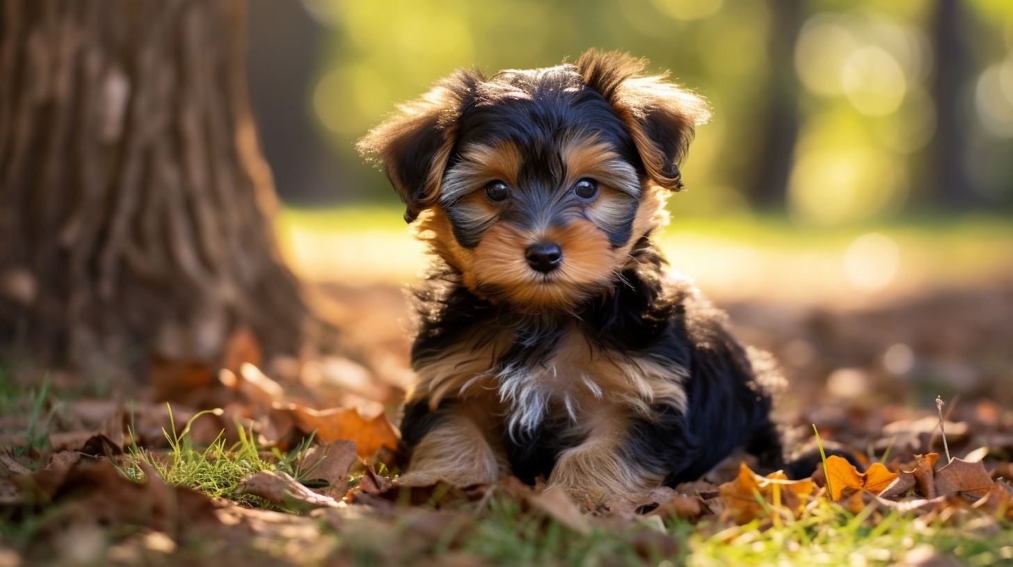 Yorkie  remarkable wall mural  Photowall