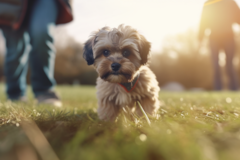 Cute Shih Poo Poodle Mix Pup