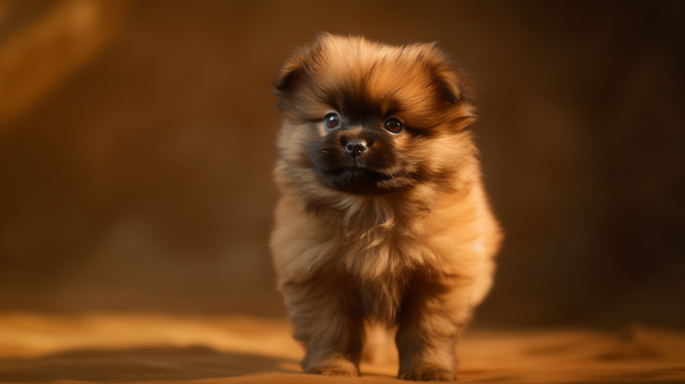 Cute Pom Tzu Designer Pup